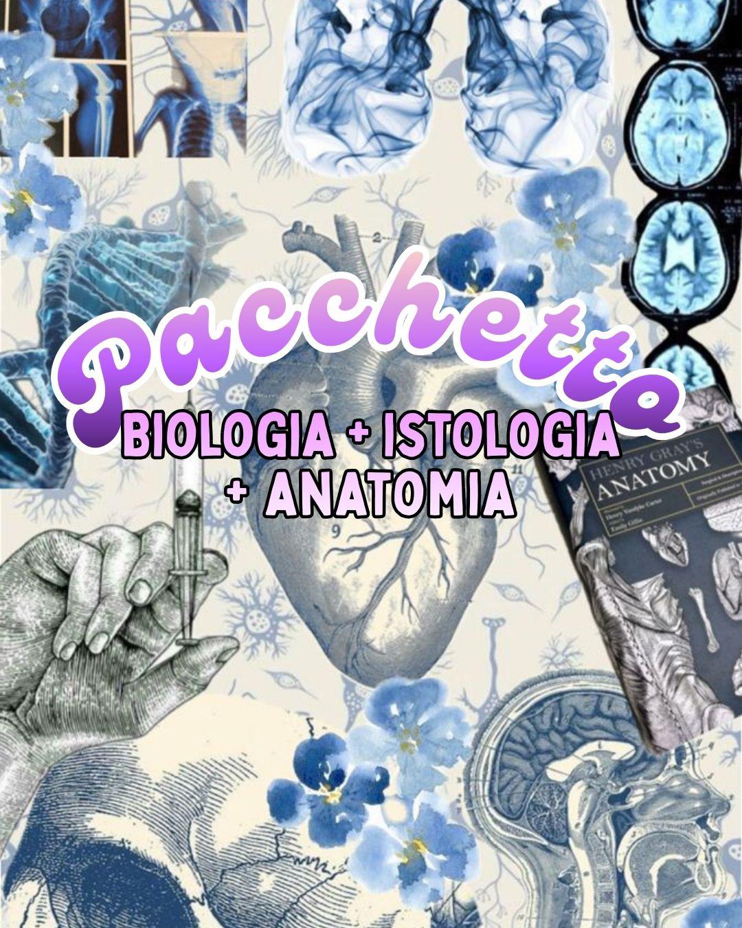 Appunti Aurora Piccini - Pacchetto Biologia+Anatomia